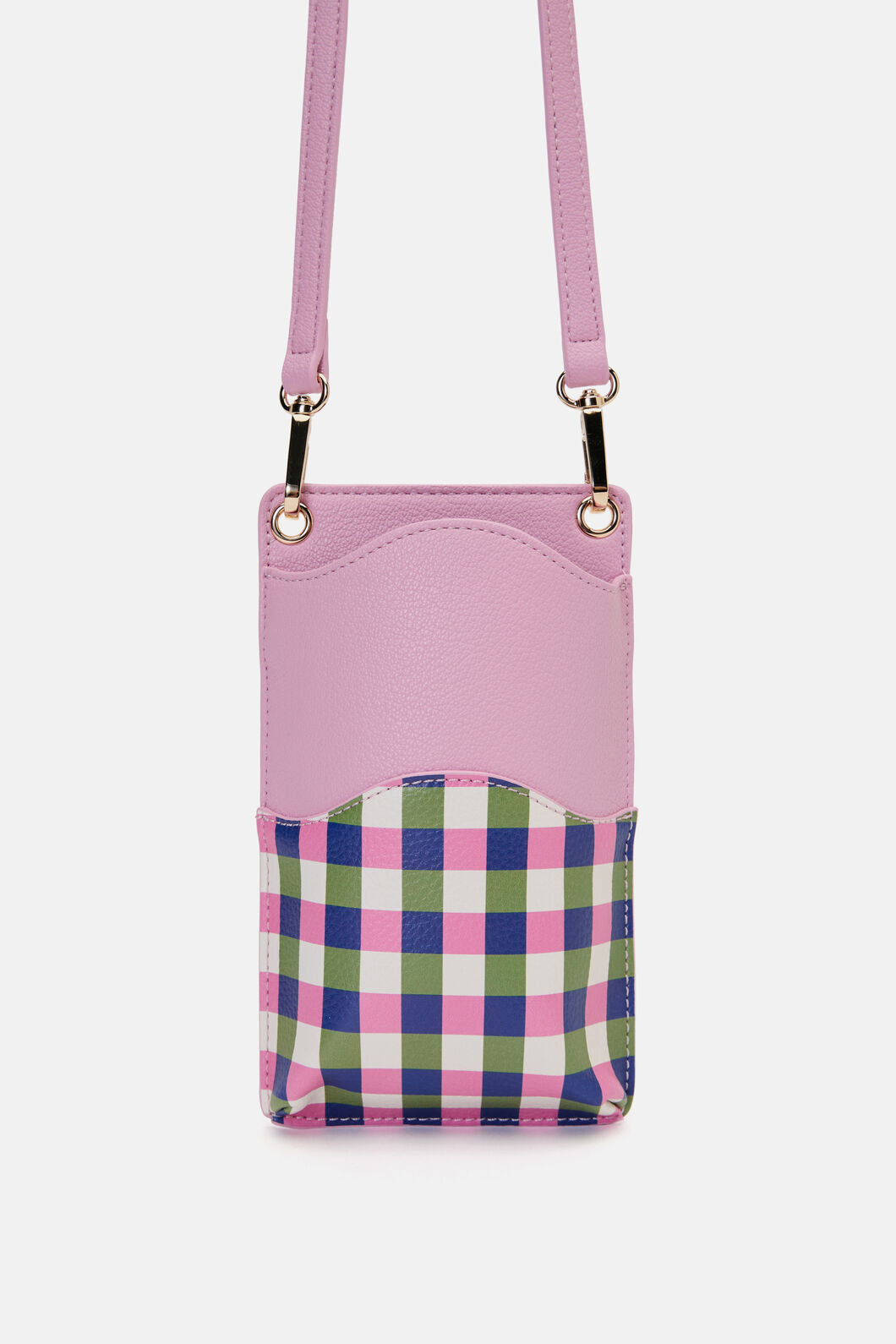 Gorman NZ - Gingham Wavy Phone Bag - multi