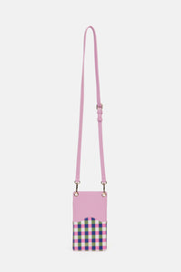 Gorman NZ - Gingham Wavy Phone Bag - multi