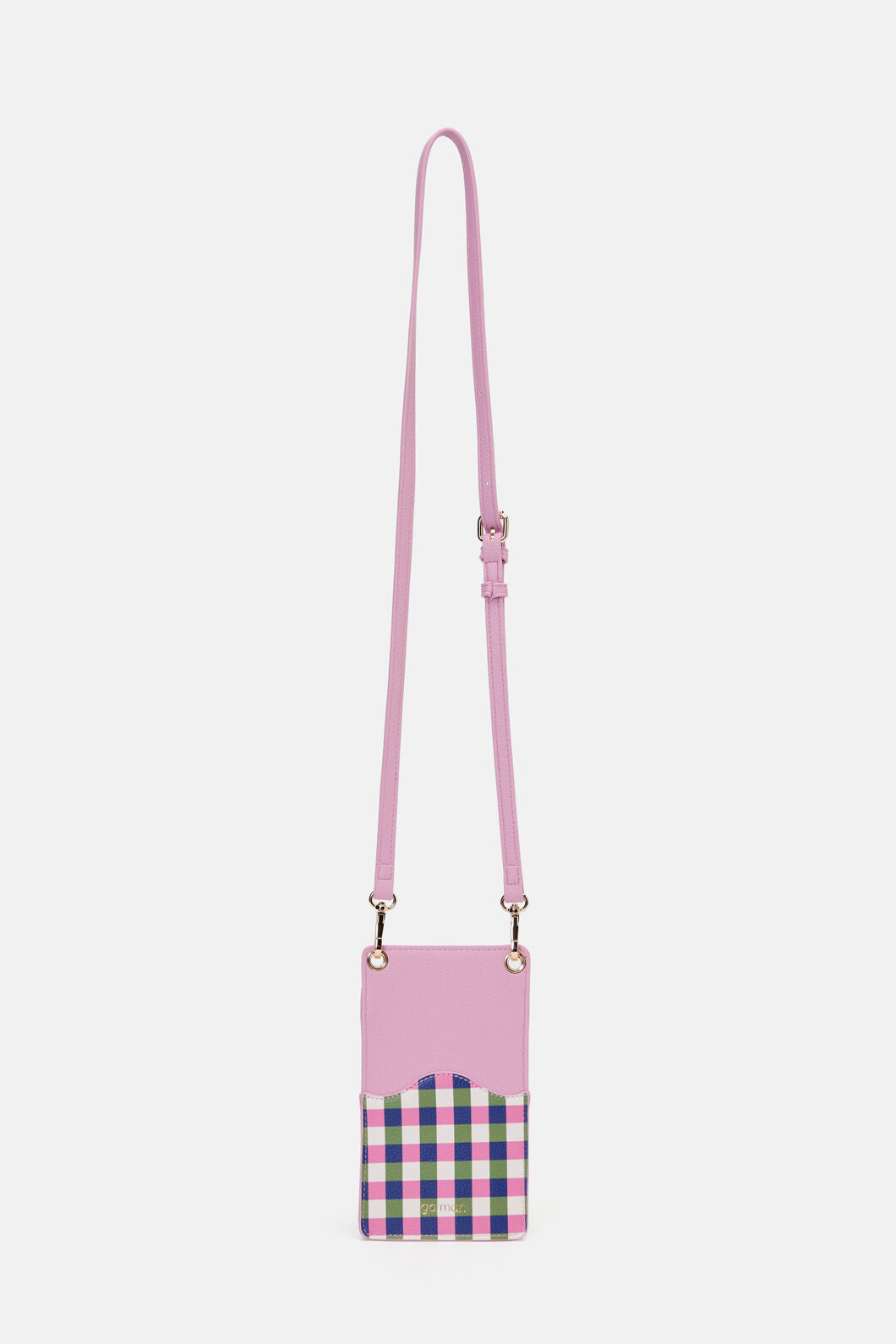Gorman NZ - Gingham Wavy Phone Bag - multi