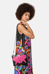 Gorman NZ - Orchid Leather Clutch - multi