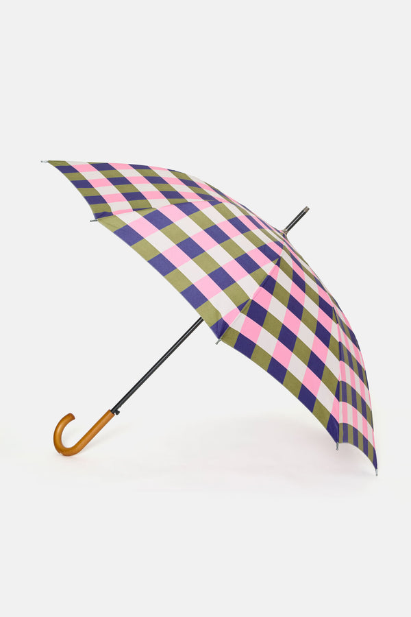 Gorman NZ - Sanctuary Gingham Umbrella - print