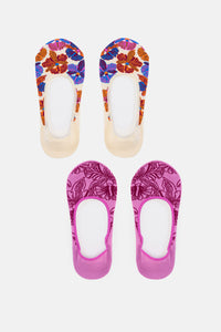 Gorman NZ - Orchid Footsie Set Of 2 - print