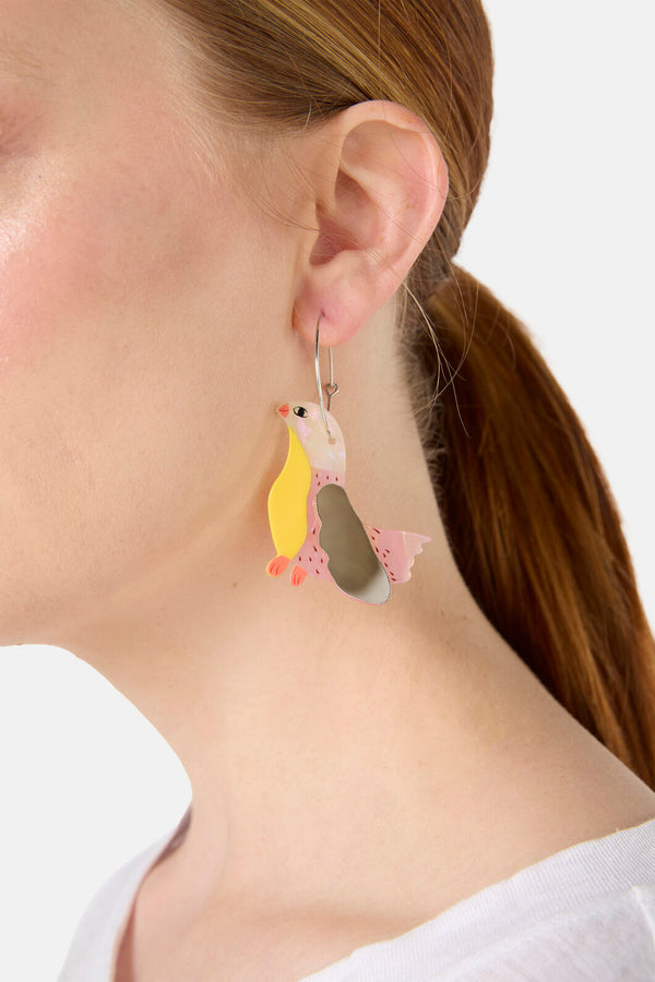 Gorman NZ - Lovebird Earrings - multi