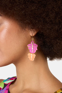 Gorman NZ - Orchid Drop Earrings - multi