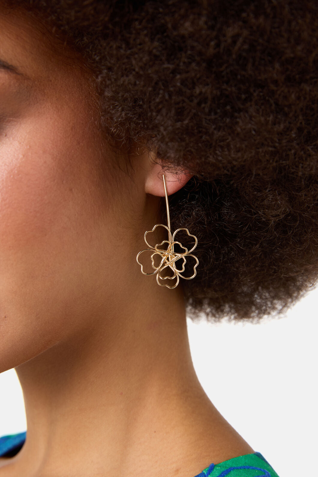 Gorman NZ - Petal Patch Earrings - gold