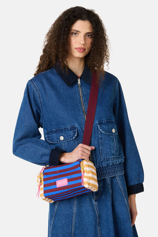 Gorman NZ - Ballet Stripe Crossbody Bag - multi