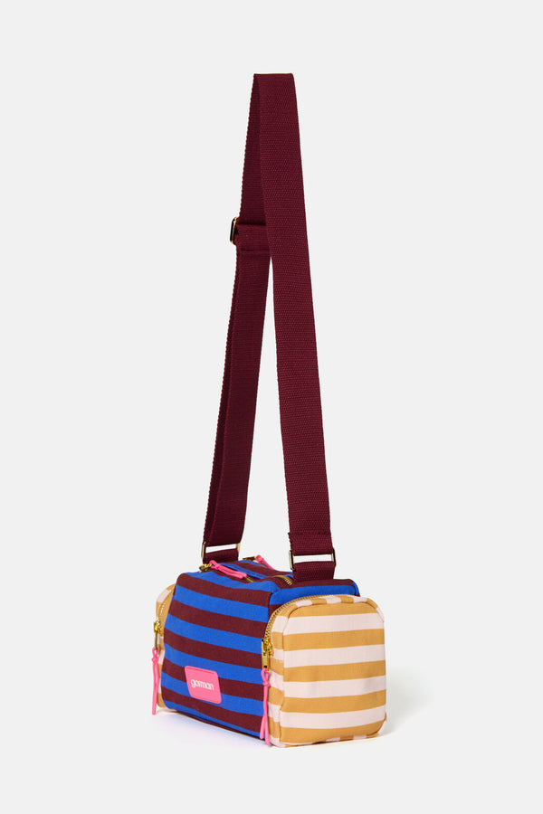 Gorman NZ - Ballet Stripe Crossbody Bag - multi