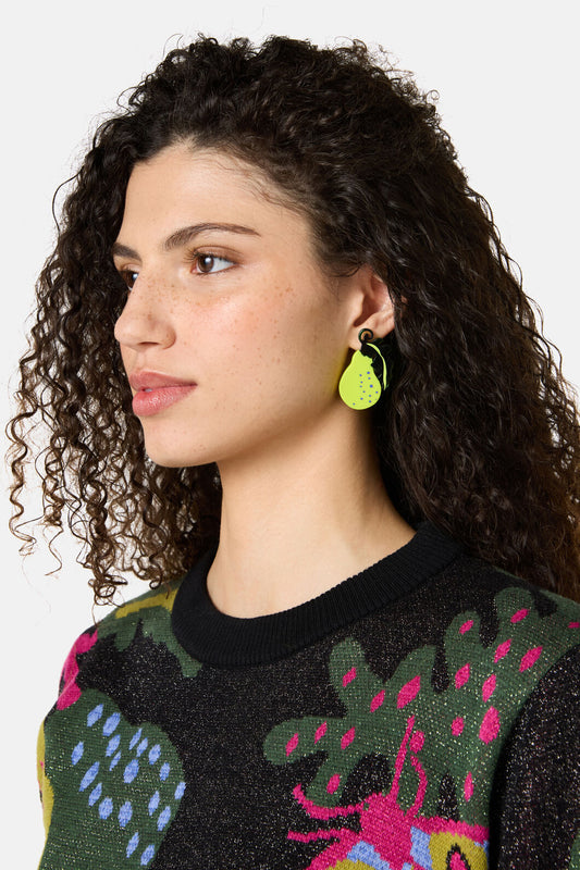 Gorman NZ - Paired Pear Earrings - multi