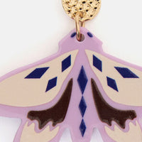 Gorman NZ - Moth Earrings - multi
