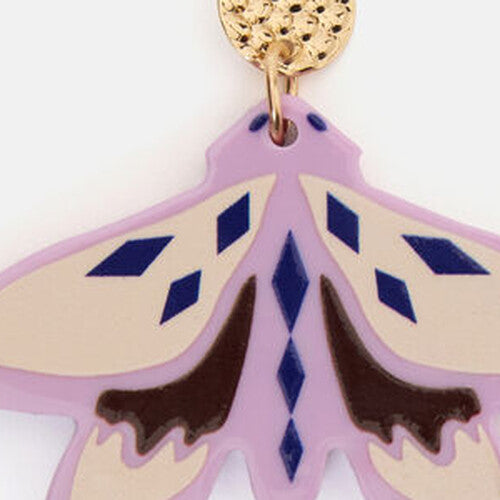 Gorman NZ - Moth Earrings - multi