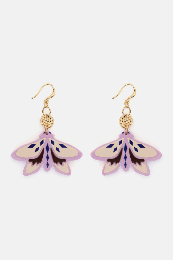 Gorman NZ - Moth Earrings - multi