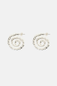 Gorman NZ - Spirograph Earrings - silver