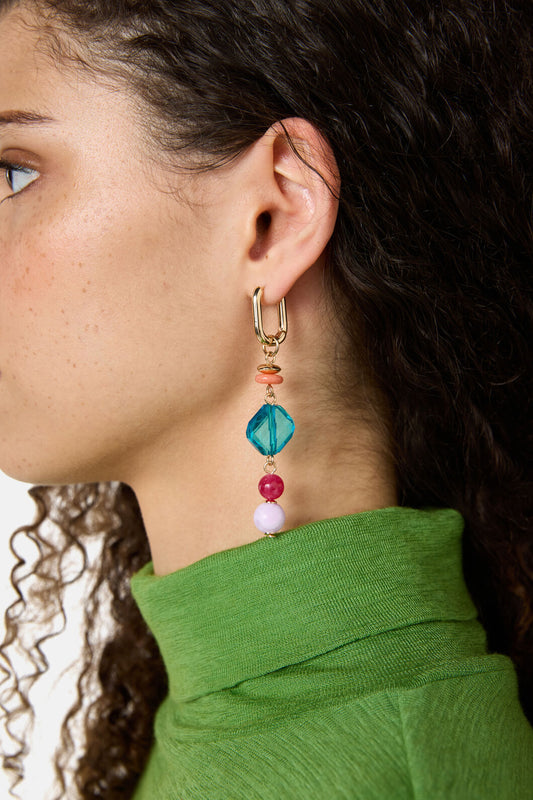 Gorman NZ - Light Up Earrings - multi