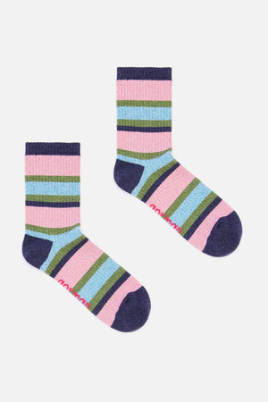 Gorman NZ - Stripe Lurex Socks - multi