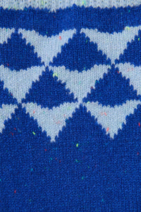 Gorman NZ - Betsy Wool Socks Blue - blue