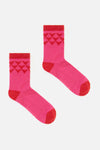 Gorman NZ - Betsy Wool Socks Pink - pink