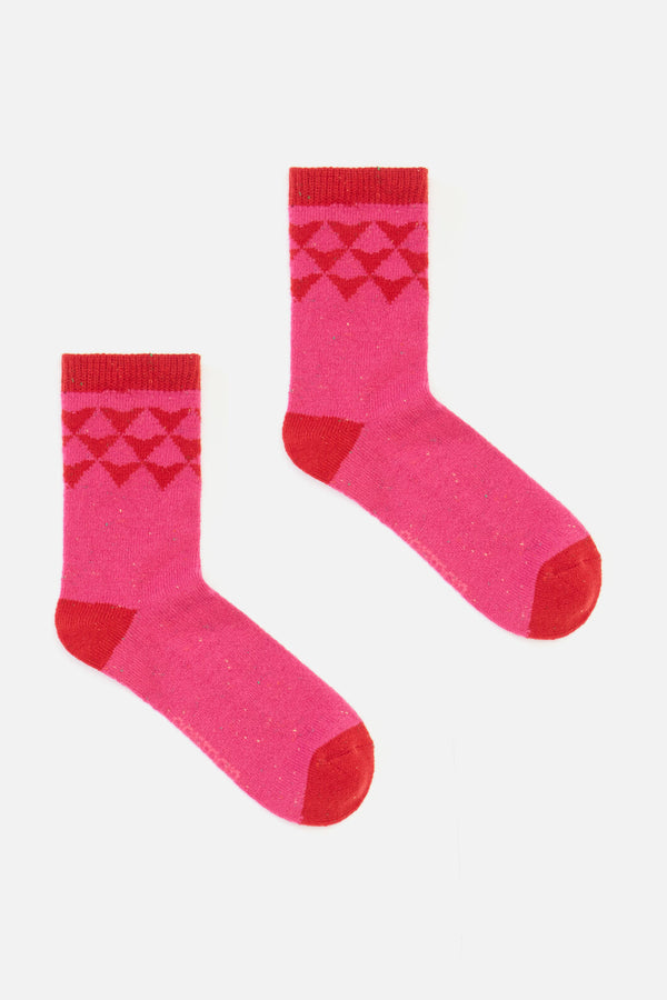 Gorman NZ - Betsy Wool Socks Pink - pink