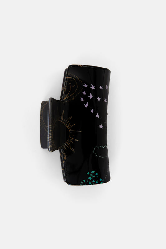 Gorman NZ - Magic Place Diamonte Claw Clip - black