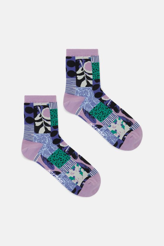 Gorman NZ - Artists Patchwork Socks - multi
