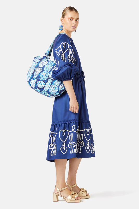 Gorman NZ - Porcelain Paradise Tote - multi