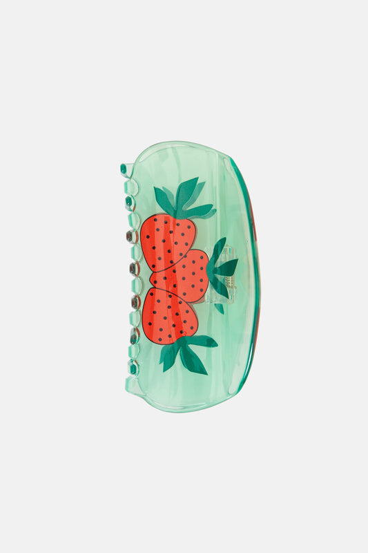 Gorman NZ - Strawberry Clear Hair Claw - multi