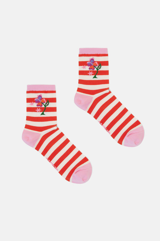 Gorman NZ - Peruvian Lily Stripe Socks - multi