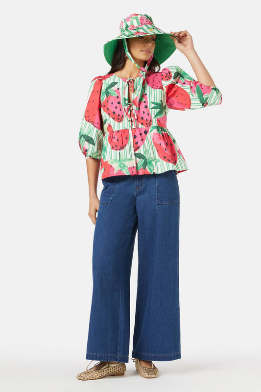 Gorman NZ - Strawberry Sun Hat - print