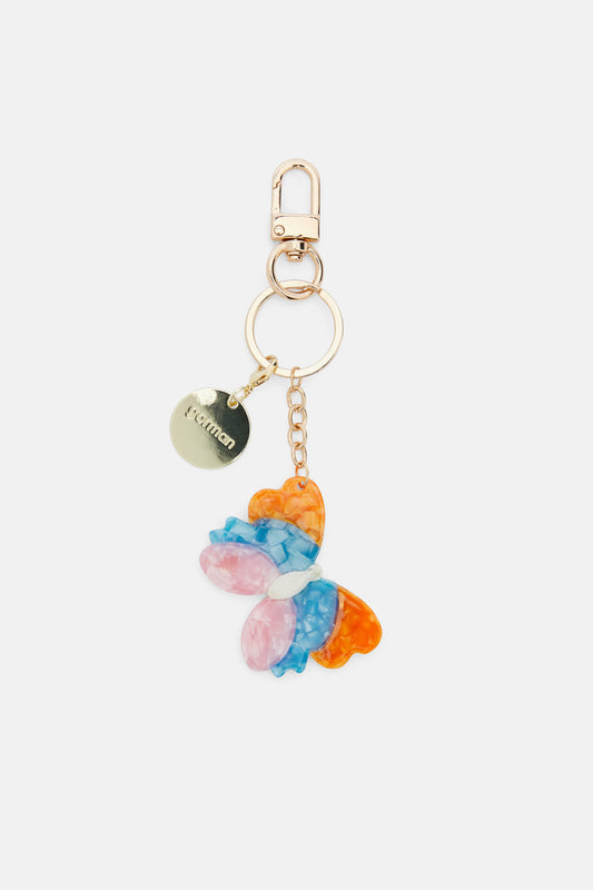 Gorman NZ - Party Butterfly Key Ring - multi