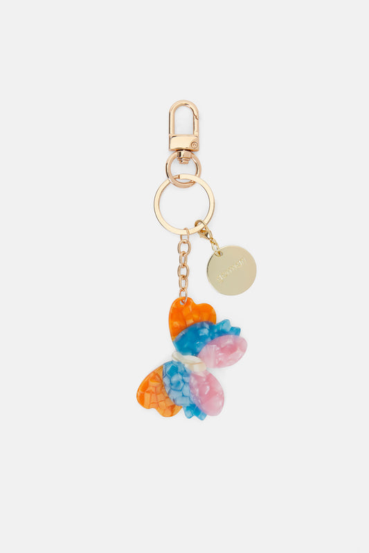 Gorman NZ - Party Butterfly Key Ring - multi