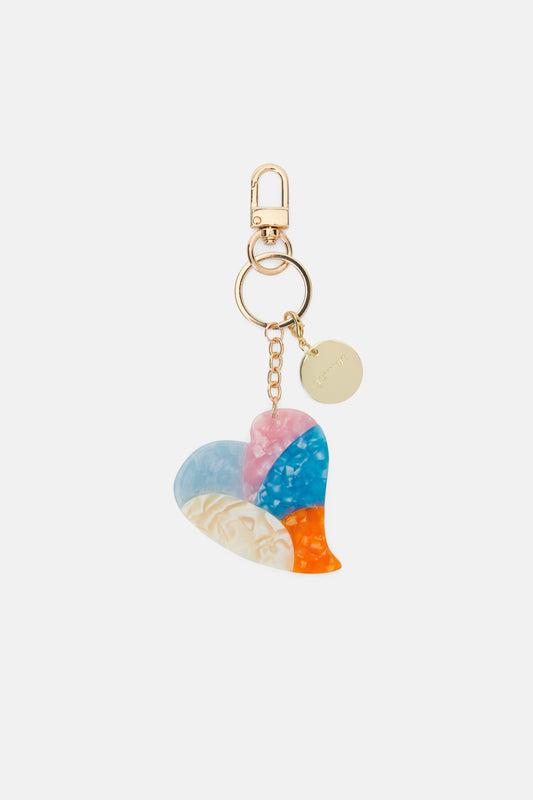 Gorman NZ - Heart Key Ring - multi