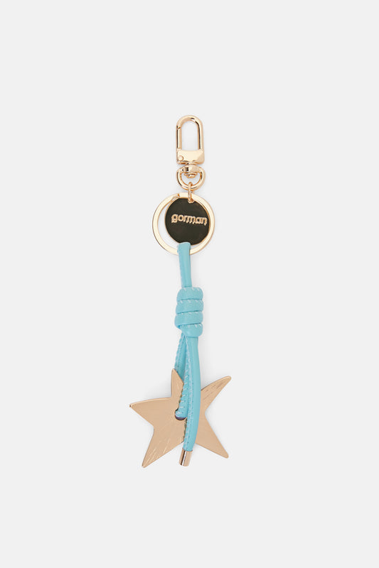 Gorman NZ - Star Charm Key Ring - multi