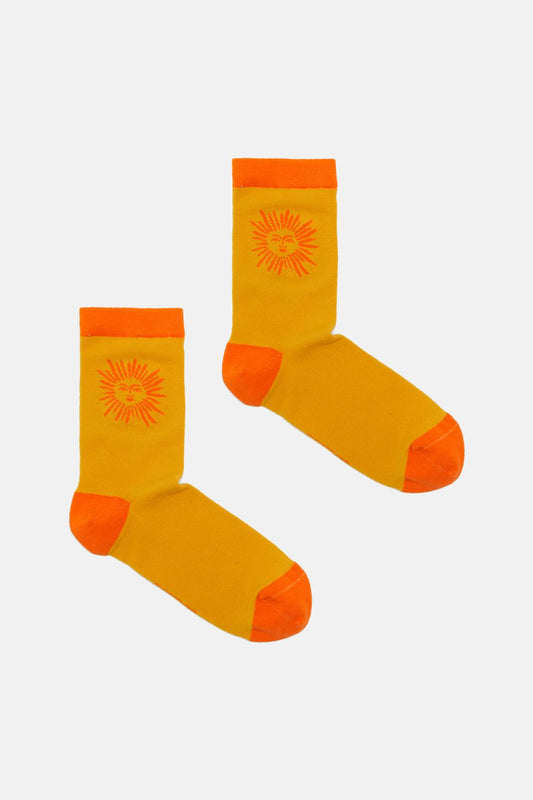 Gorman NZ - Orange Sun Mesh Sock - multi