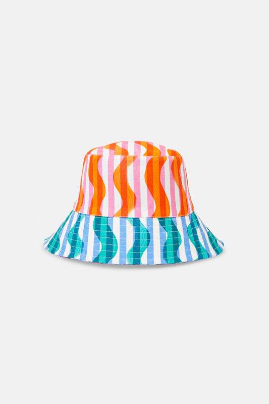 Gorman NZ - Squiggle Bucket Hat - print
