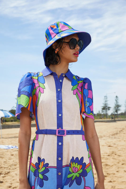 Gorman NZ - Soleil Sun Hat - print