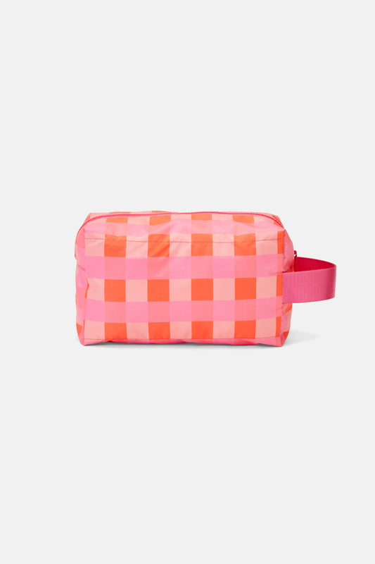 Gorman NZ - Gingham Cosmetic Bag - print