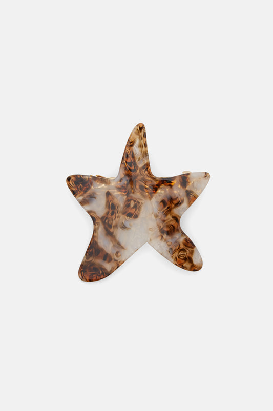 Gorman NZ - Starfish Hair Clip - orange