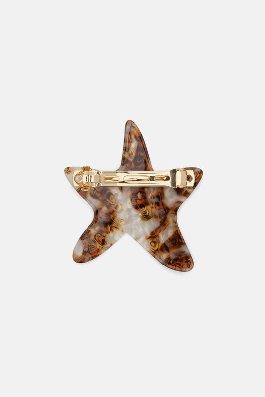 Gorman NZ - Starfish Hair Clip - orange