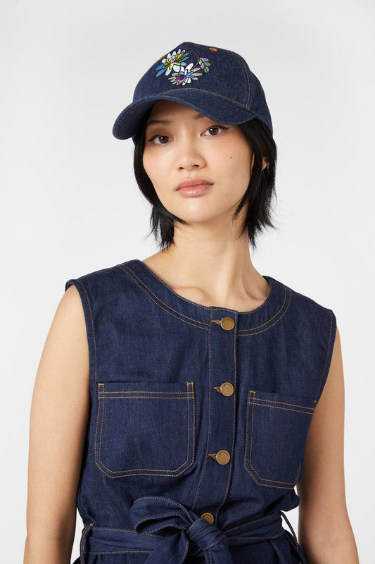 Gorman NZ - Soleil Denim Cap - indigo