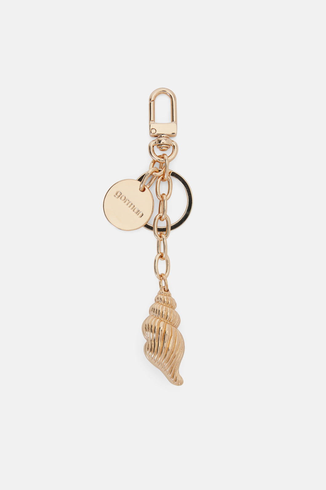 Gold Shell Key Ring – Gorman NZ