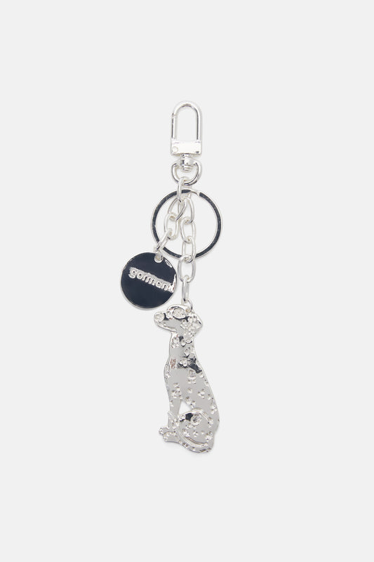 Gorman NZ - Dalmation Key Ring - silver
