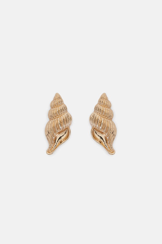 Gorman NZ - Sea Shell Earring - gold