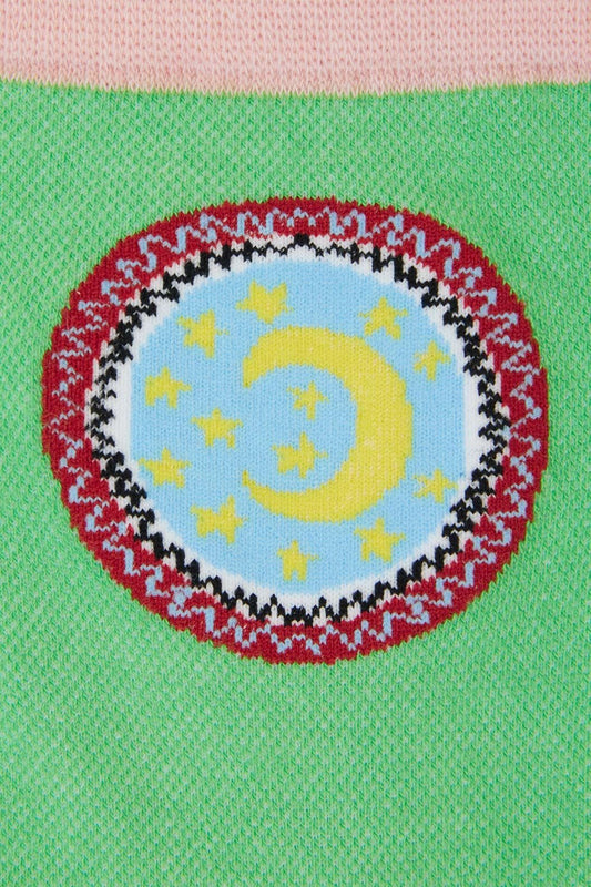 Gorman NZ - Green Plate Mesh Sock - multi