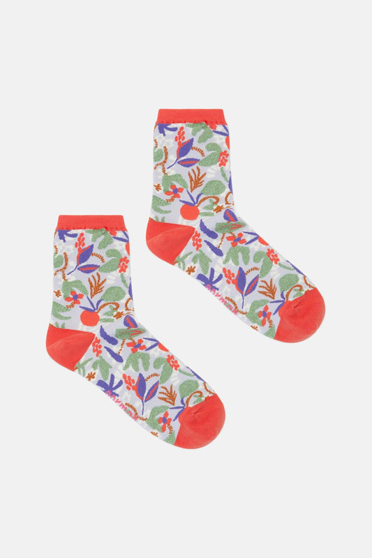 Gorman NZ - To Market Blue Sock - multi