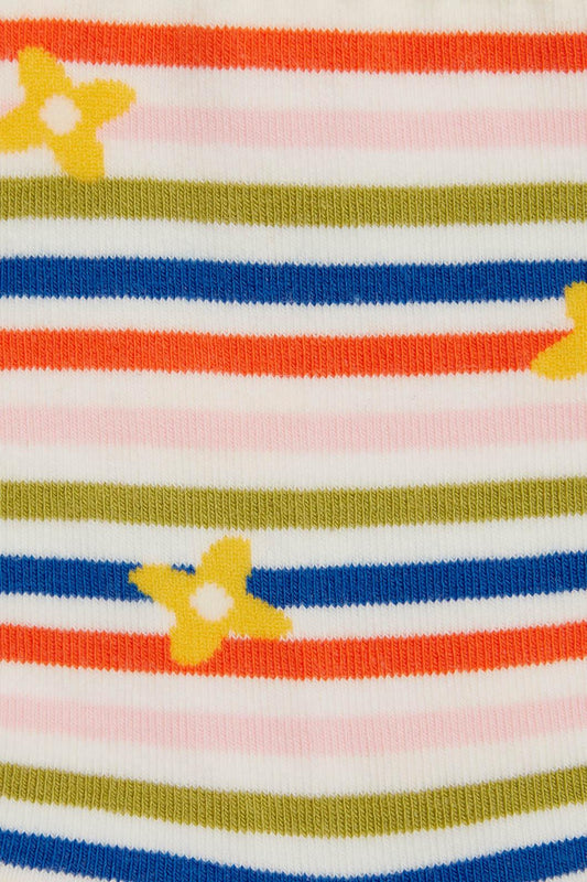 Gorman NZ - Flower Stripe Sock - multi