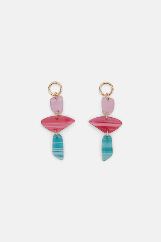 Gorman NZ - Gem Pebble Earring - multi