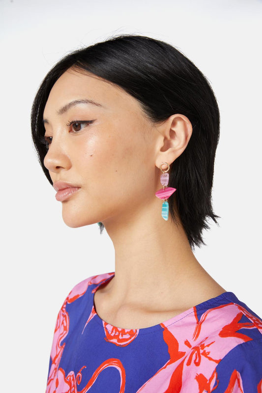 Gorman NZ - Gem Pebble Earring - multi