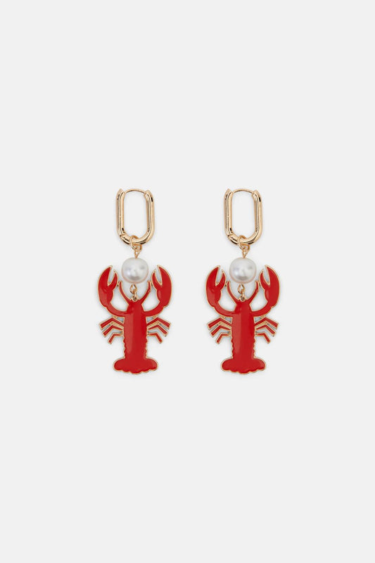 Gorman NZ - Lobester Pearl Earring - multi