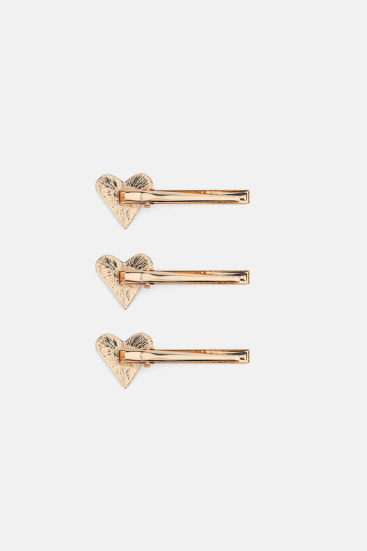 Gorman NZ - Gem Heart Hair Pin S/3 - multi