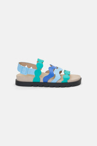 Gorman NZ - Wavy Baby Sandal - ocean