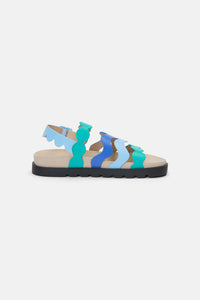 Gorman NZ - Wavy Baby Sandal - ocean